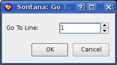 Goto line