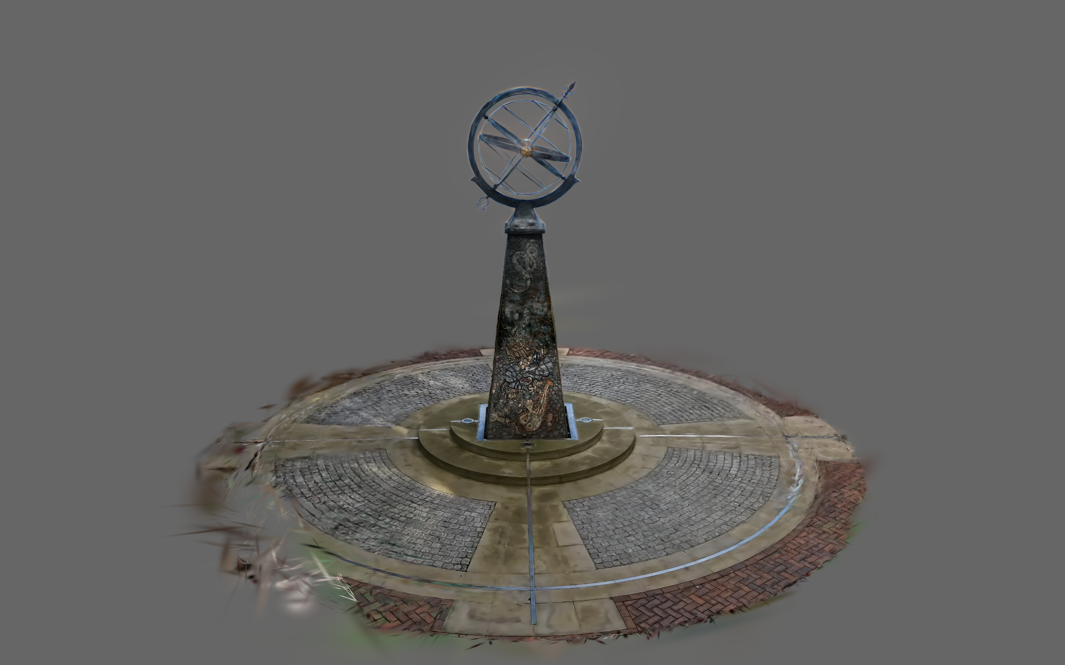 Splat of Exploration Statue